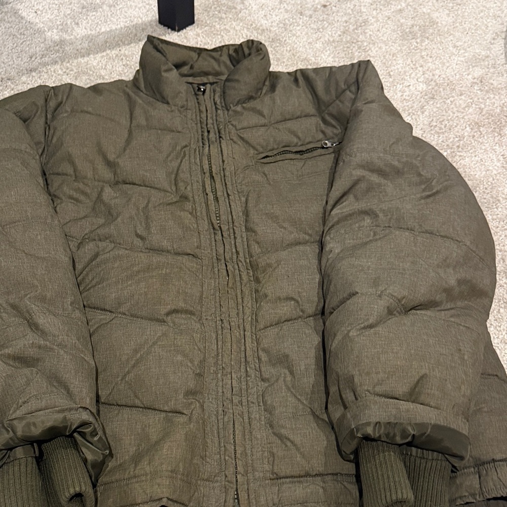Apt. 9 Khaki Puffer Jacket